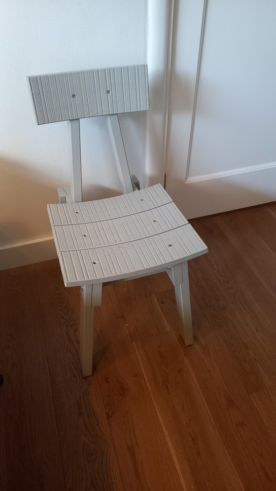 Image 1 of Chaise Piet Hein Eek, style industriel IKEA