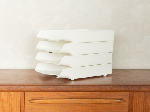 Archiefbak in ruimtetijdstijl, Leitz, jaren 70, vintage