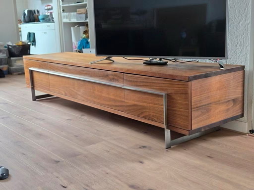 Bert Plantagie solid walnut oil TV cabinet