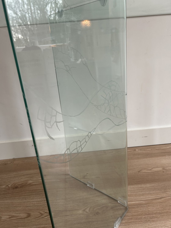 Image 1 of Dining Table Engraved Snake