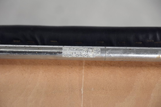 Image 1 of Vintage minimalistische chromen fauteuils van Thonet, jaren 70, set van 2