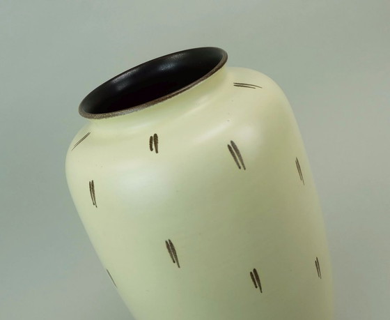 Image 1 of large mid century ceramic floor vase 1950s fritz van daalen, model no. 81/10A