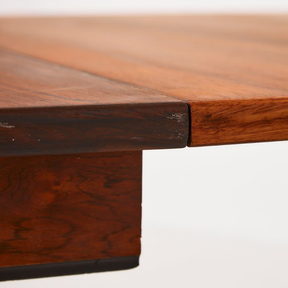Image 1 of MK10436 Model 55 restored rosewood dining table by Gunni Omann for Omann Jun