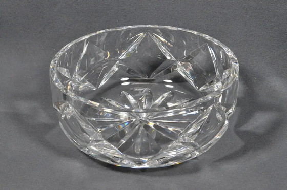 Vintage Saint-Louis French Hand-Cut Crystal Centerpiece Bowl, 20th Century (photo 5 of 15)