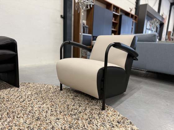 Image 1 of 2 Leolux Scylla Sessel Schwarz Chuchubi Leder Stühle