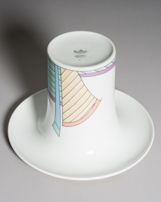 Image 1 of Tapio Wirkkala & Dorothy Hafner pour Rosenthal, Duo de vases et de bols "Century New Wave", Allemagne, vers les années 1980