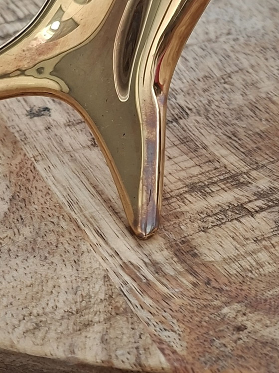Original Set Vintage Murano Glass Dolphins, Rubelli V.A., With 24k Gold, Rubelli V.A. Murano, Sculpture (photo 5 of 9)