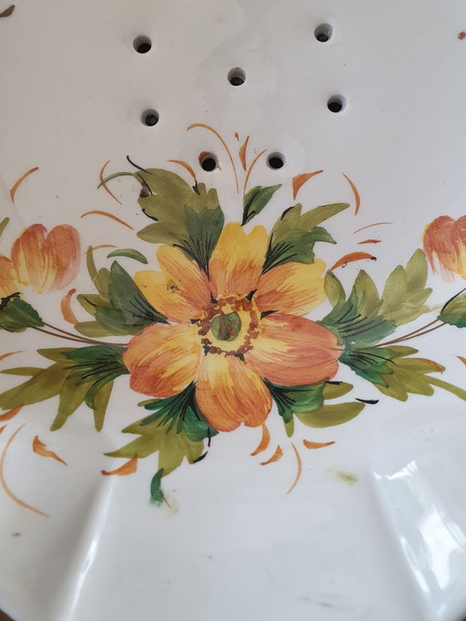Colander in ceramic Made in Italy