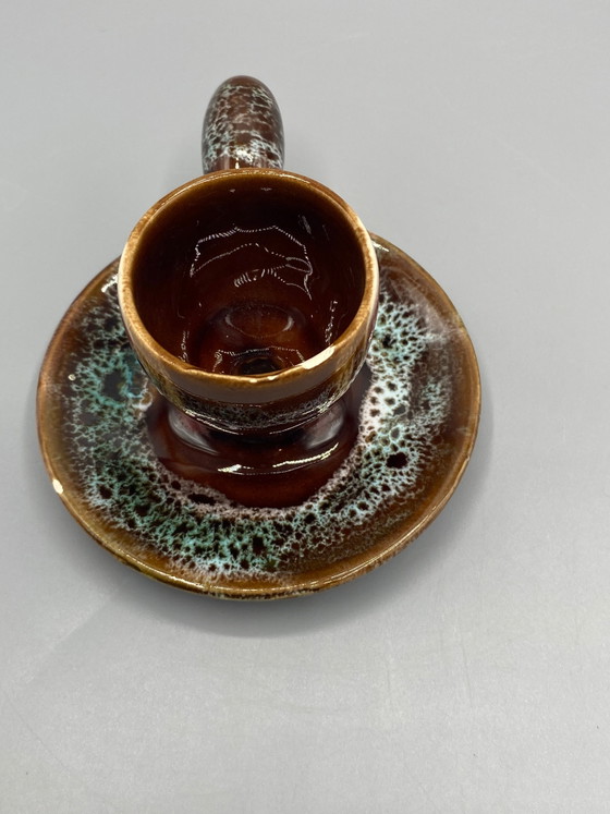 Bougeoir portatif en céramique de Vallauris – Émaux Flambés – Objets déco, Ceramic, Rustic (photo 5 of 8)