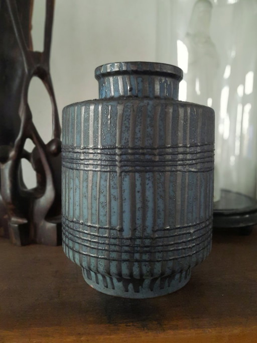 Vintage Scheurich W-Germany Fat Lava Vase - model 1264-25