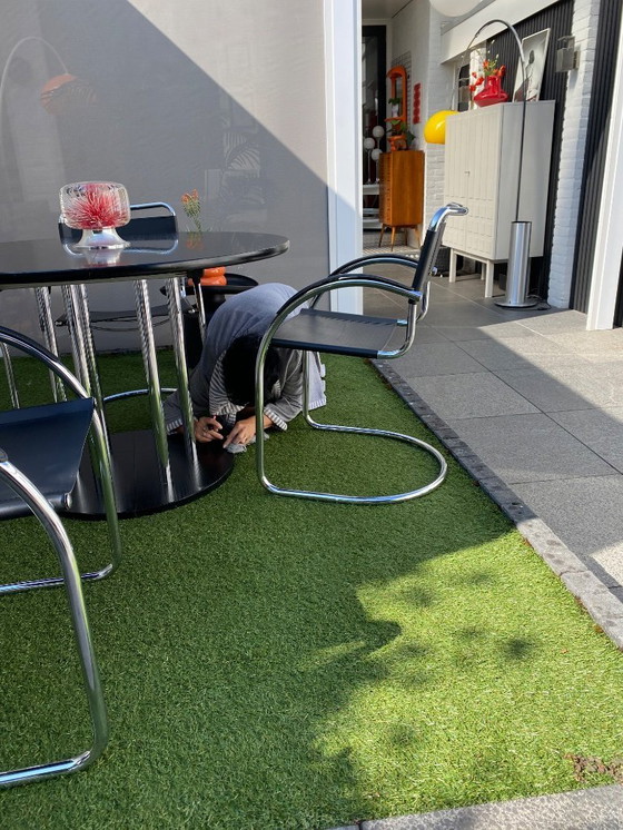 Image 1 of Set da pranzo di design Thonet con sedie Bauhaus