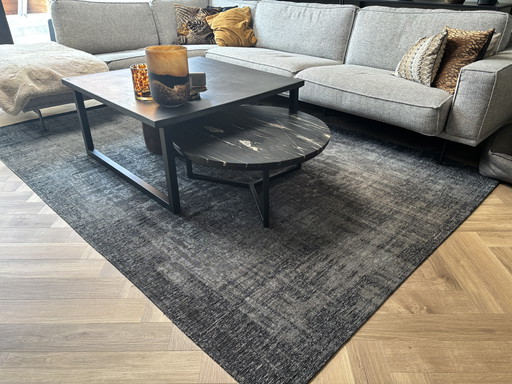 Alfombra Brinker Grunge 200x300 Antracita