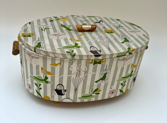 Image 1 of Scatola da cucito vintage / kit da cucito "Master" - anni '50/'60