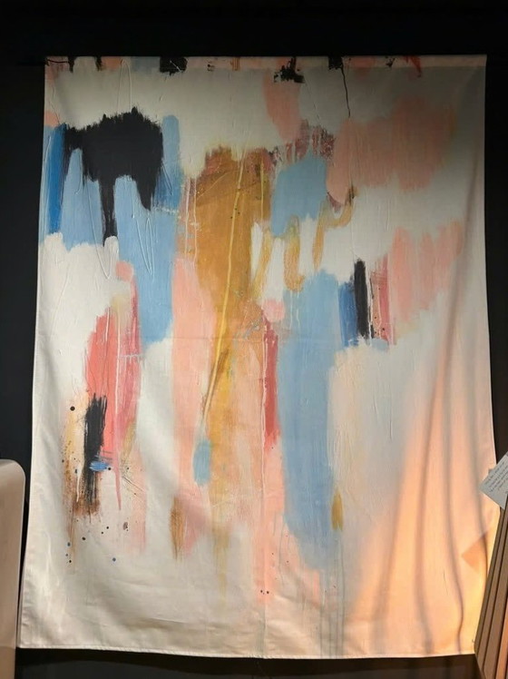 Image 1 of Algodón Urbano - Tapiz mural "Mejores Días" 190 x 145 cm