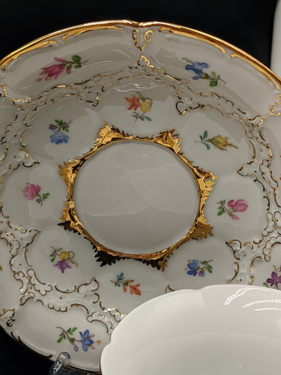 Image 1 of Meissen - E.A.Leuteritz - Theeservies (15) 