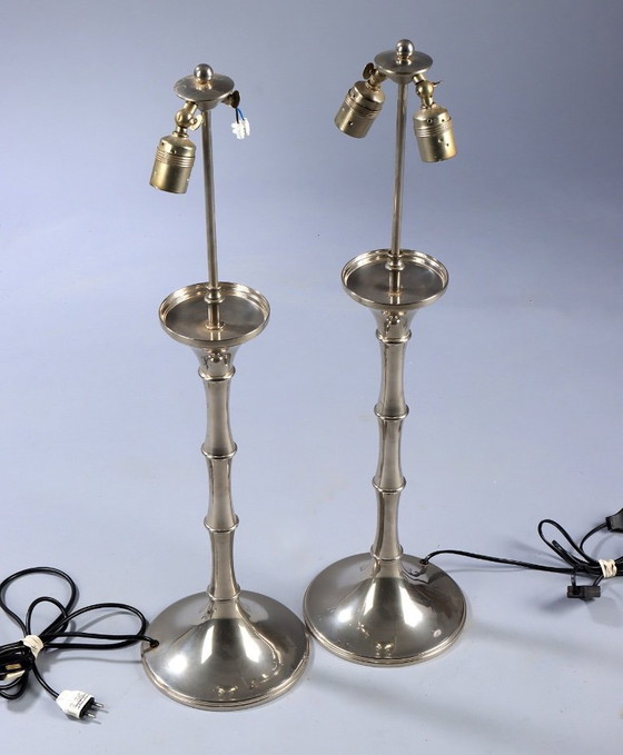 Image 1 of Ingo Maurer Pair of table lamp 1970’s