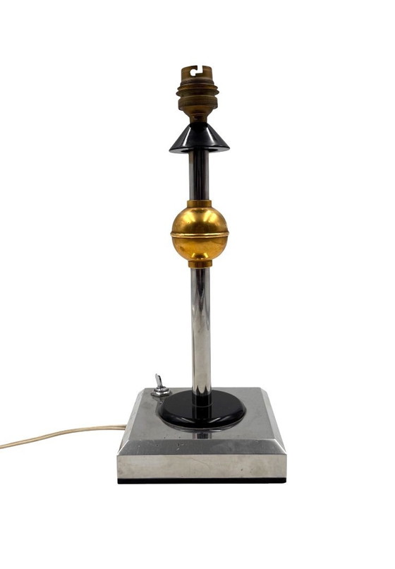 Image 1 of Lampe de table en bakélite de style Art déco, France, années 1980