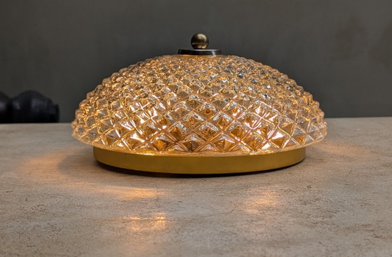 Image 1 of Ceiling light with a gold appearance