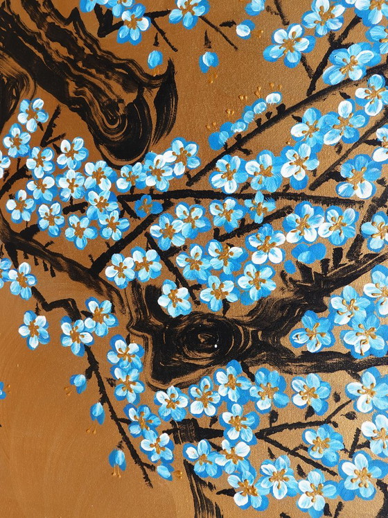 Sakura J543 - Large Original Painting – Paintings & Drawings, Canvas (photo 15 of 17)