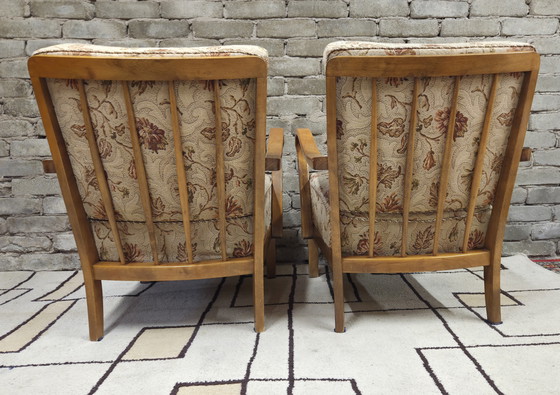 Image 1 of Paire de fauteuils vintage scandinaves années 60-70'