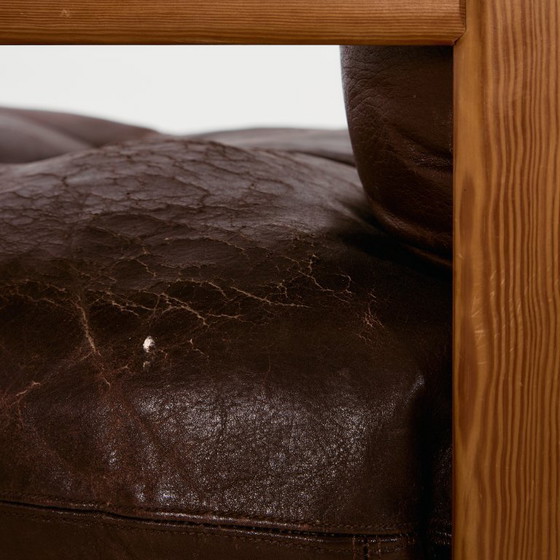 Image 1 of MK8962 Leren bankstel, set van 5