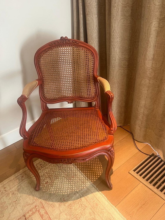 Image 1 of 10x beautiful Louis XV (dining room) chairs