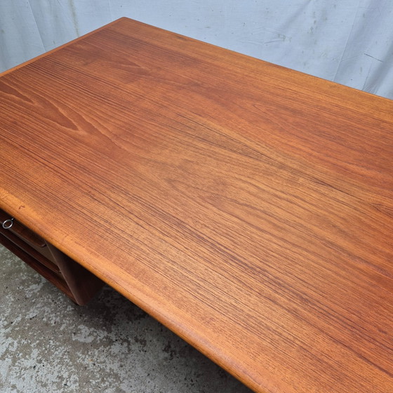 Image 1 of Svend Aage Madsen Falster bureau danois vintage des années 1960 en teck