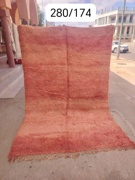 Handgeknoopt Berber kleed wol 280x174cm