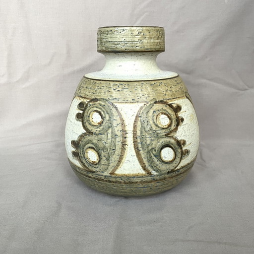 Vintage Vase aus Soholm (Soholm) Dänemark, handgefertigt