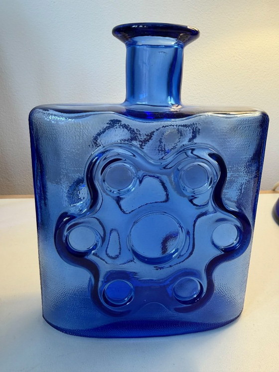 Paukkurauta Vase by Erkkitapio Siiroinen Mid Century Design – Riihimäen, Glass (photo 5 of 5)