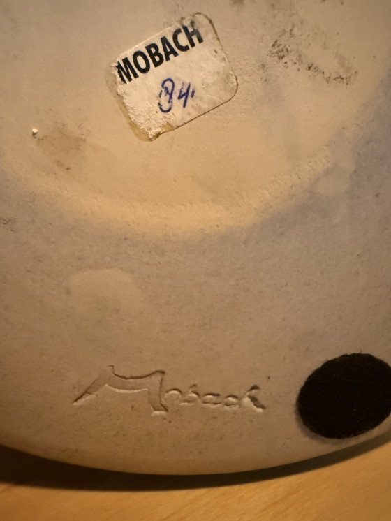 Image 1 of Mobach „Kasper“-Kerzenständer – Niederländische Studiokeramik