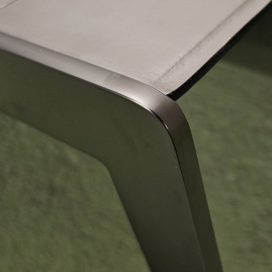 Flexform MAGI Chaise Longue – Leather, Metal (photo 6 of 11)