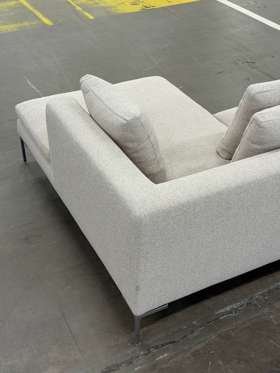 Image 1 of Sofá esquinero Charles de B&B Italia | Gris topo