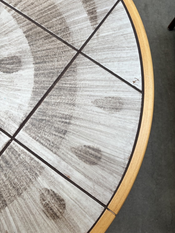 Image 1 of 1960s Mid Century Danish Modern Coffee Table Round