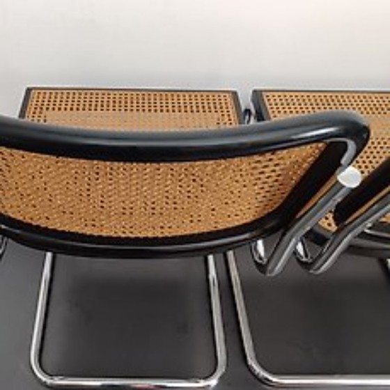 Image 1 of Set di quattro sedie B32 di Gavina della fine degli anni '60