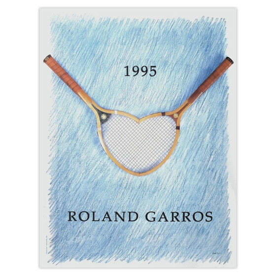 Image 1 of Carteles oficiales de ROLAND-GARROS Donald Lipski 1995