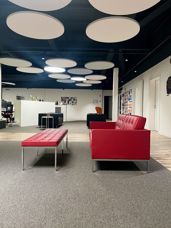 Image 1 of Florence Knoll Sofa and Bench