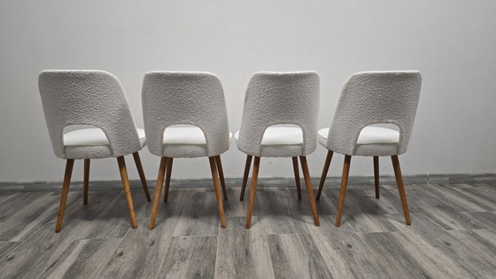 Image 1 of Eetkamerstoelen van Oswald Haerdtl voor Ton