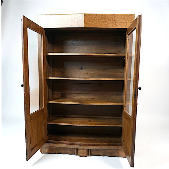 Image 1 of Boekenkast Art Deco Amsterdamse School kast
