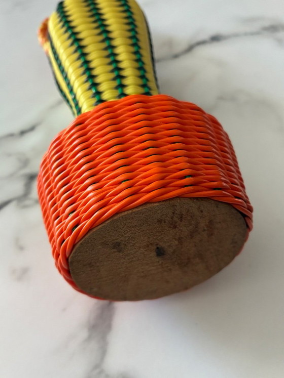 Bottiglia decorativa Scoubidou vintage – Oggetti decorativi, Vetro, Plastica (photo 6 of 7)