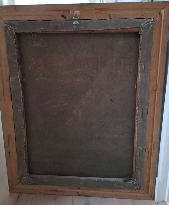 Image 1 of Painting with Frame Reproduction Tamara de Lempicka