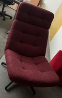 Magnifique fauteuil pivotant avec repose-pieds d'IKEA