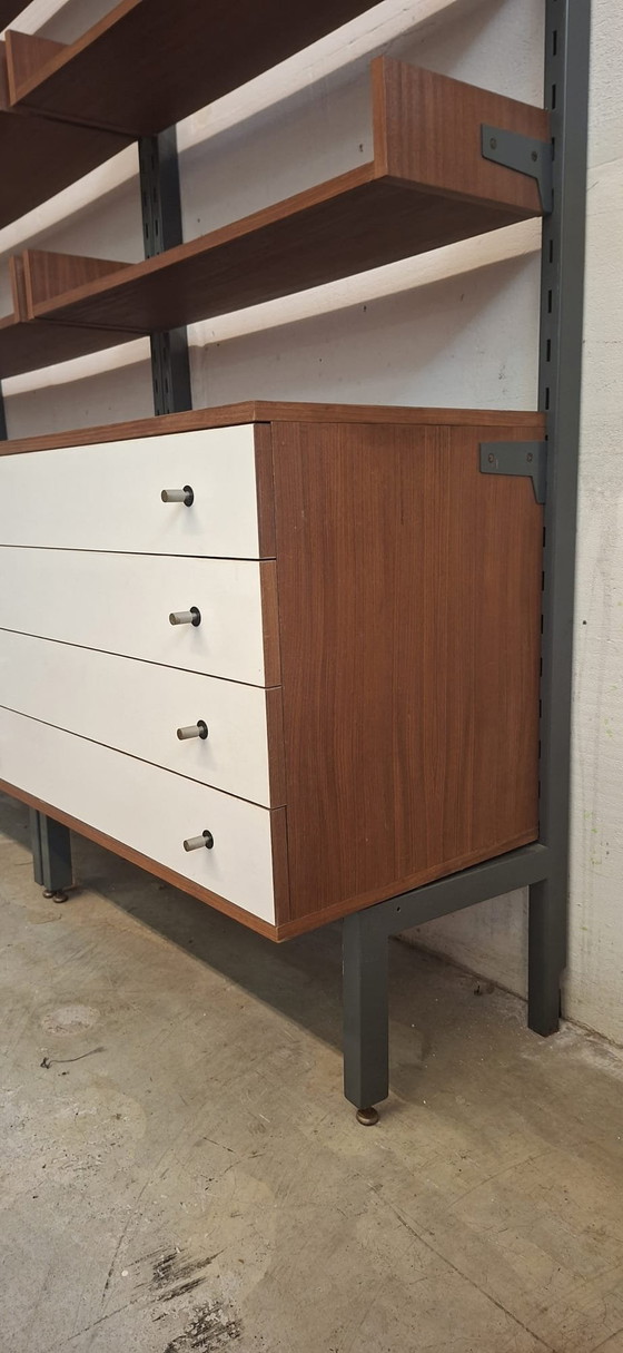 Image 1 of Sistema di pareti in teak vintage
