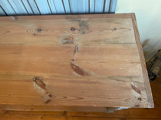 Image 1 of Beistelltisch Wandtisch doppelt Plateau Französisch