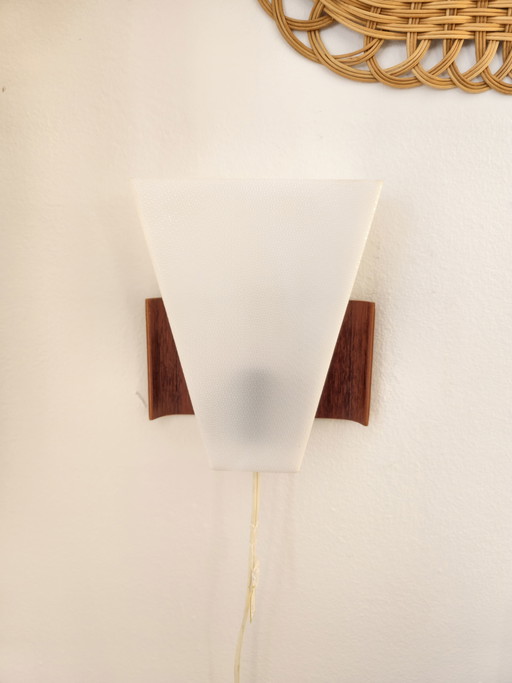 Lámpara de pared escandinava Louis Kalff Philips vintage