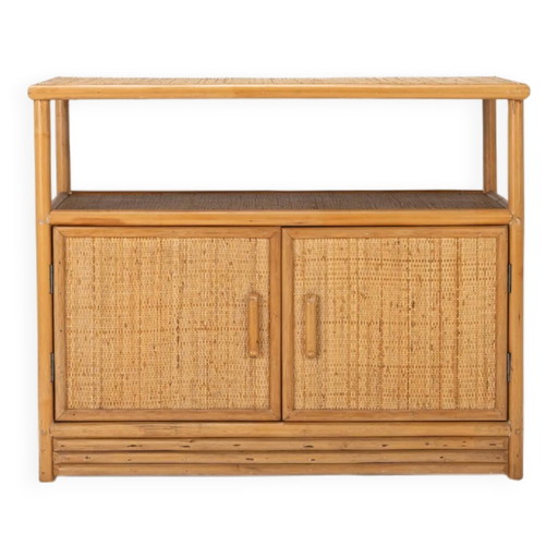 Bamboo cabinet sideboard