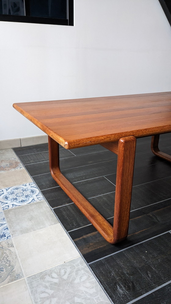 Image 1 of Table basse vintage en teck 