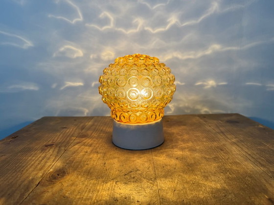 Plafonnier vintage en porcelaine blanche, années 1970 – Glass, Ceramic (photo 8 of 13)