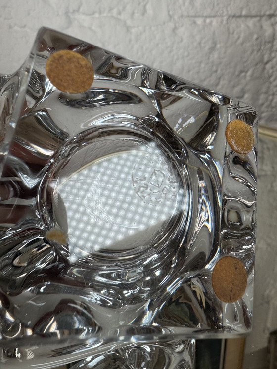 Image 1 of Bayel crystal ashtray from the 70s