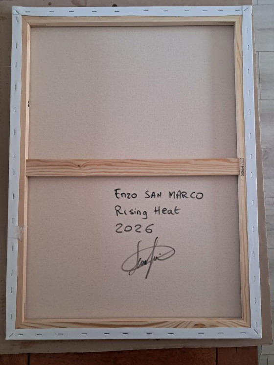 Image 1 of Enzo SAN MARCO - Rising Heat - Artist's painting